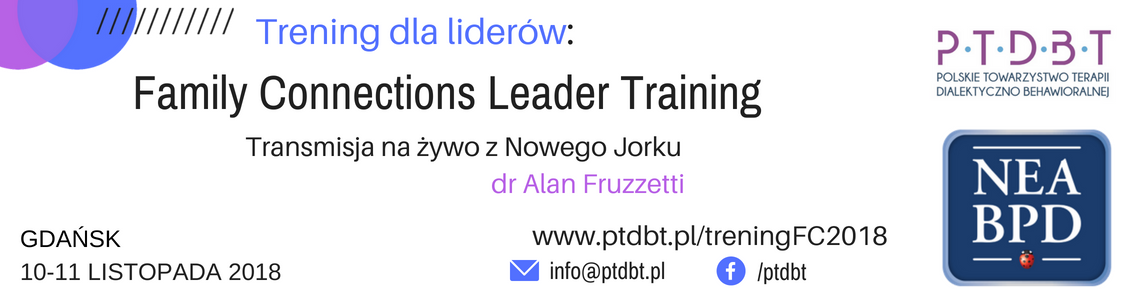 Family Connections Leader Training 2018 w Gdańsku - szkolenie w języku angielskim